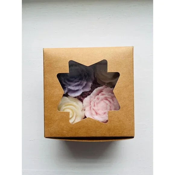 Floral Goats Milk Soap, Hostess Gift Set, Mothers Day, Valentines Day - Picture 7 of 7